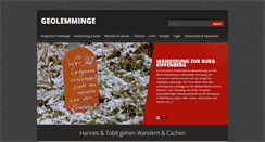 Desktop Screenshot of geolemminge.de